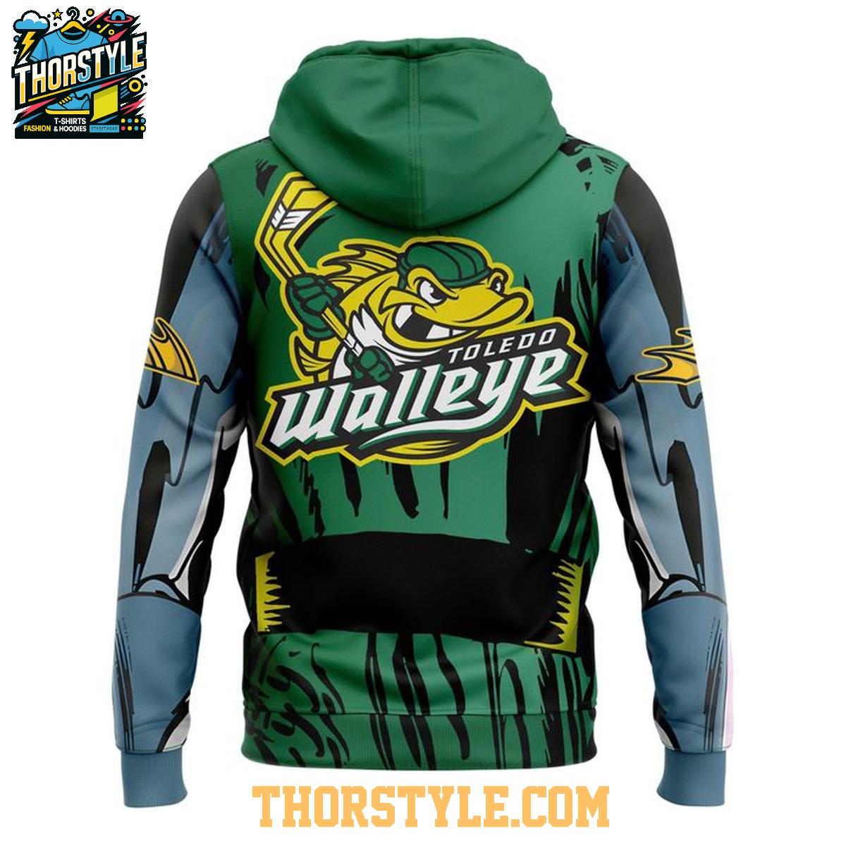 Toledo Walleye Marvel Doctor Doom 2025 Christmas Hoodie T-Shirt