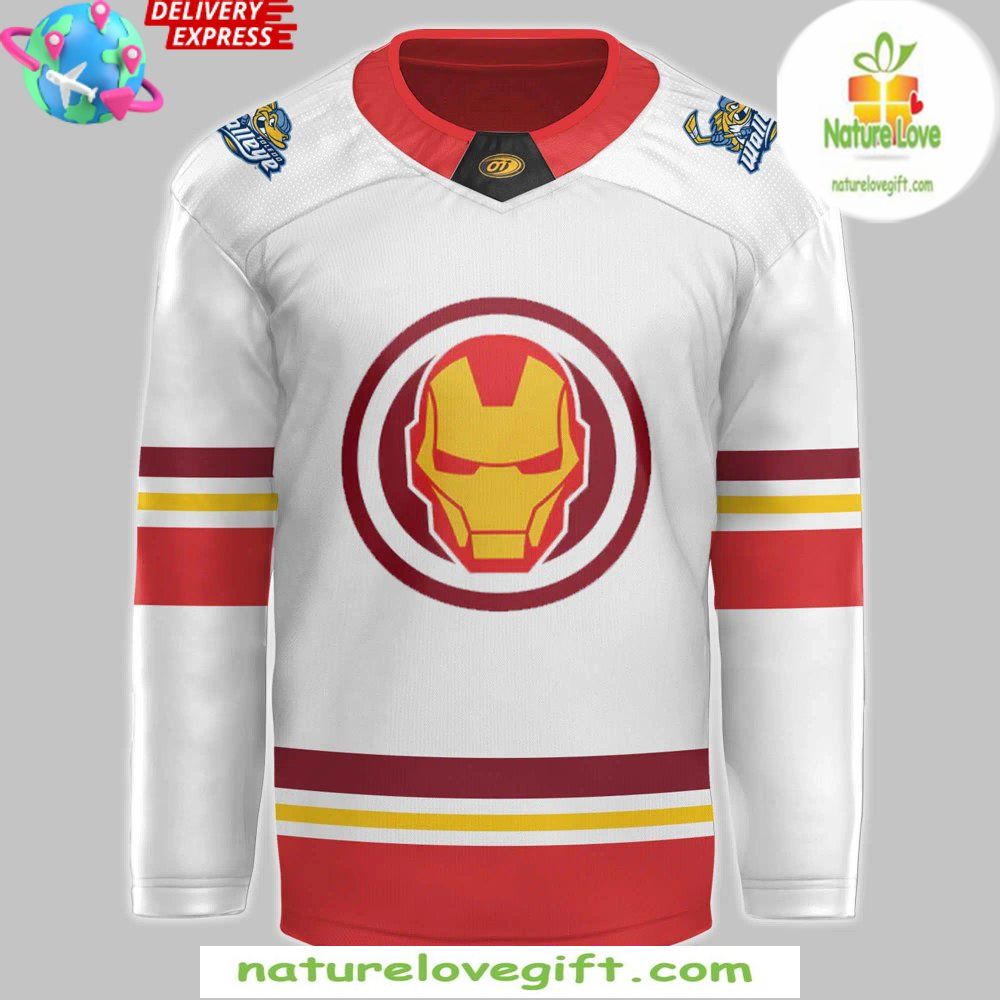 Toledo Walleye Marvel Super Hero Night 2026 Hockey Jersey