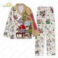 Tom And Jerry Christmas Together Xmas Pajamas Set