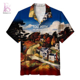 Tom Petty & The Heartbreakers Into the Great Wide Open Hawaiin Shirt