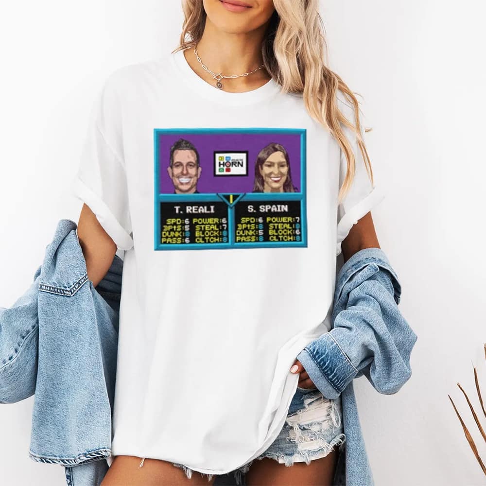 Tony Reali Sarah Spain Jam Digital Shirt