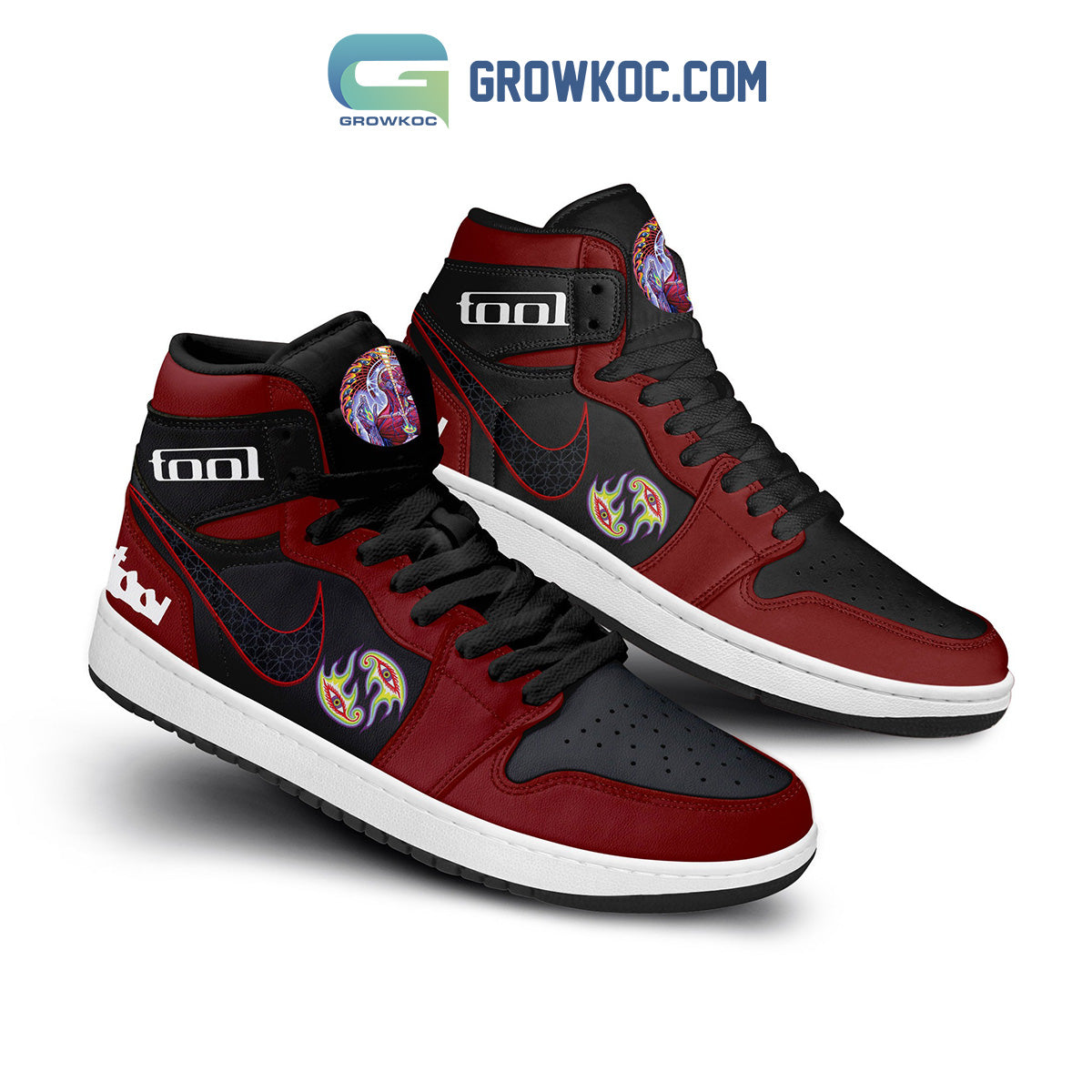 Tool Rock Band Love Air Jordan 1 Shoes