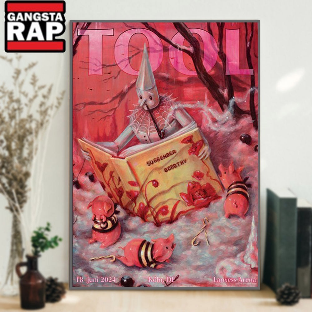 Tool Show At Lanxess Arena June 2024 Poster Canvas Art