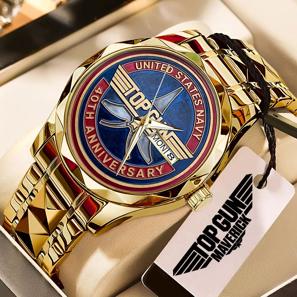 Top Gun 40th Anniversary 2026 Alloy Luxury Quartz Watch - TMTHU2799
