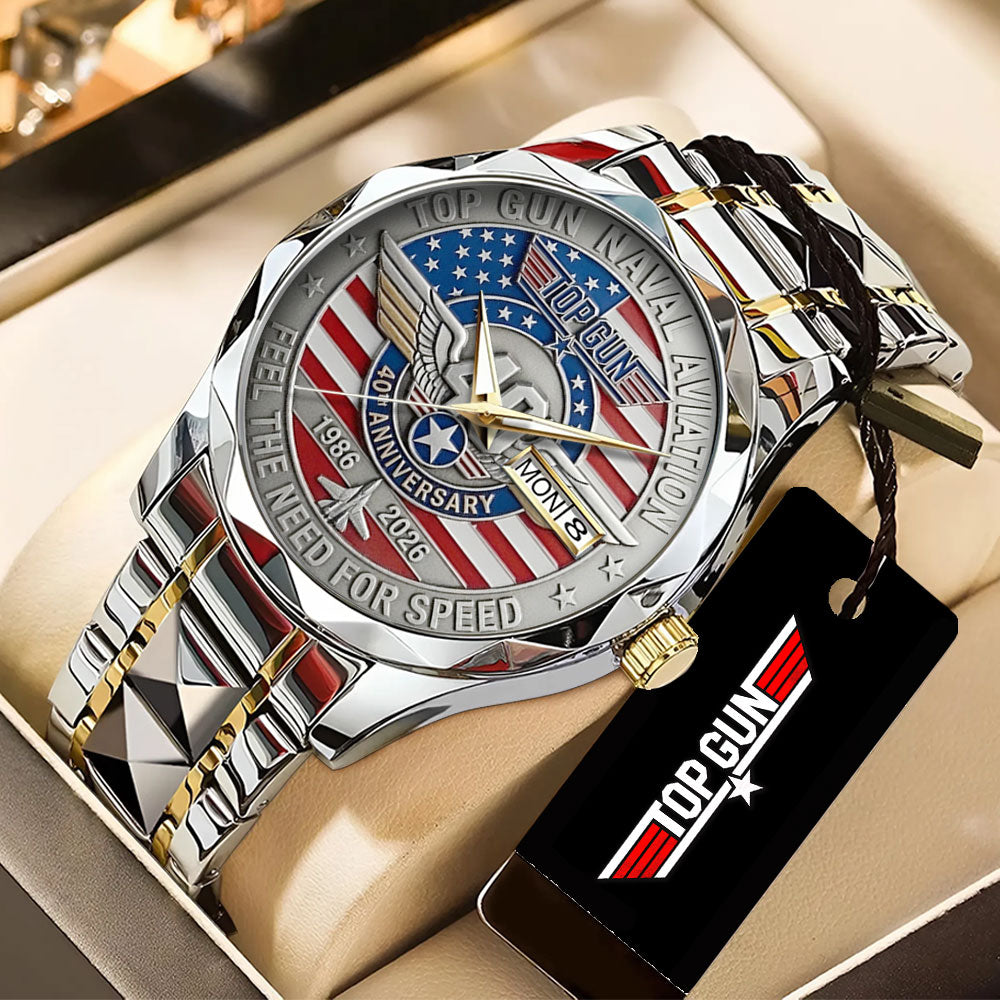 Top Gun 40th Anniversary 2026 Alloy Luxury Quartz Watch - TANTN22497