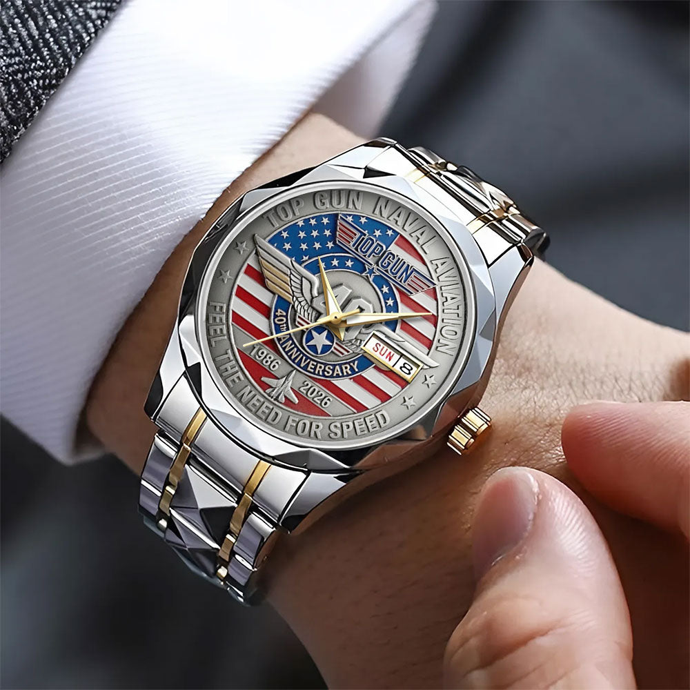Top Gun 40th Anniversary 2026 Alloy Luxury Quartz Watch - TANTN22497
