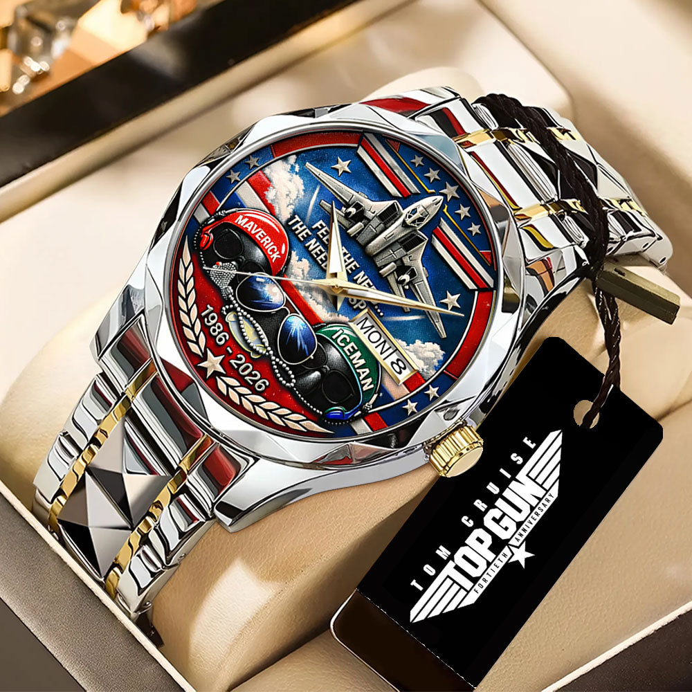 Top Gun 40th Anniversary 2026 Alloy Luxury Quartz Watch - TANTN22988