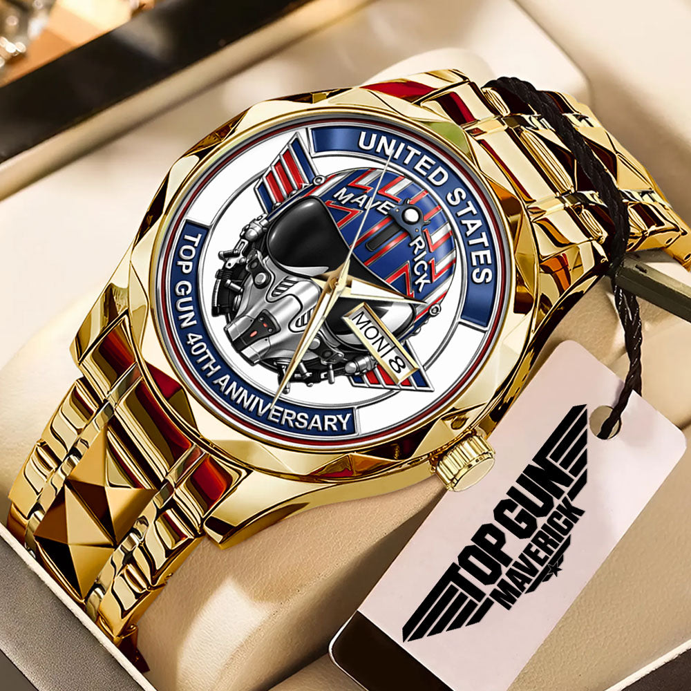 Top Gun 40th Anniversary 2026 Alloy Luxury Quartz Watch - TMTHU2872