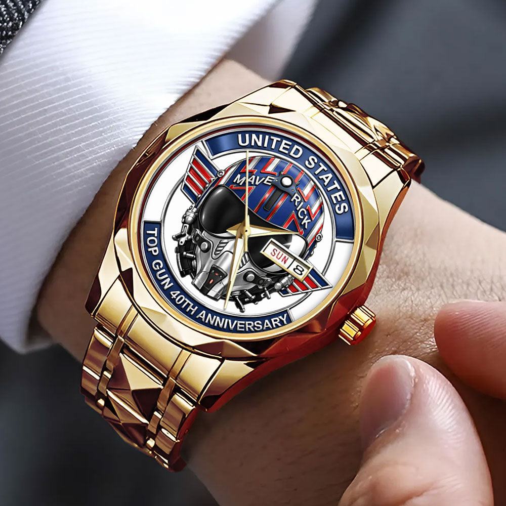 Top Gun 40th Anniversary 2026 Alloy Luxury Quartz Watch - TMTHU2872