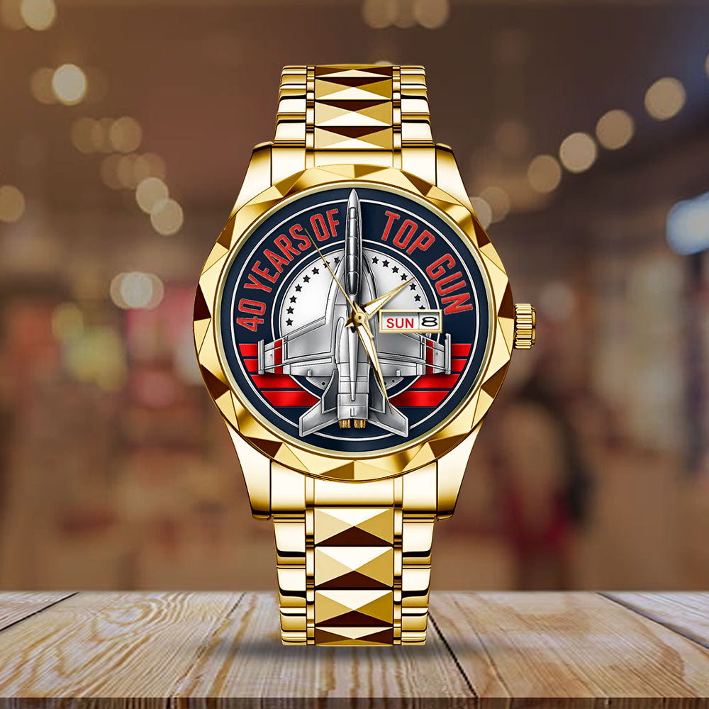 Top Gun 40th Anniversary 2026 Alloy Luxury Quartz Watch - TMTHU2873