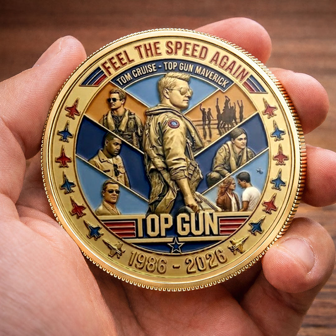 Top Gun 40th Anniversary 2026 Commemorative Coin – TMTHU5549