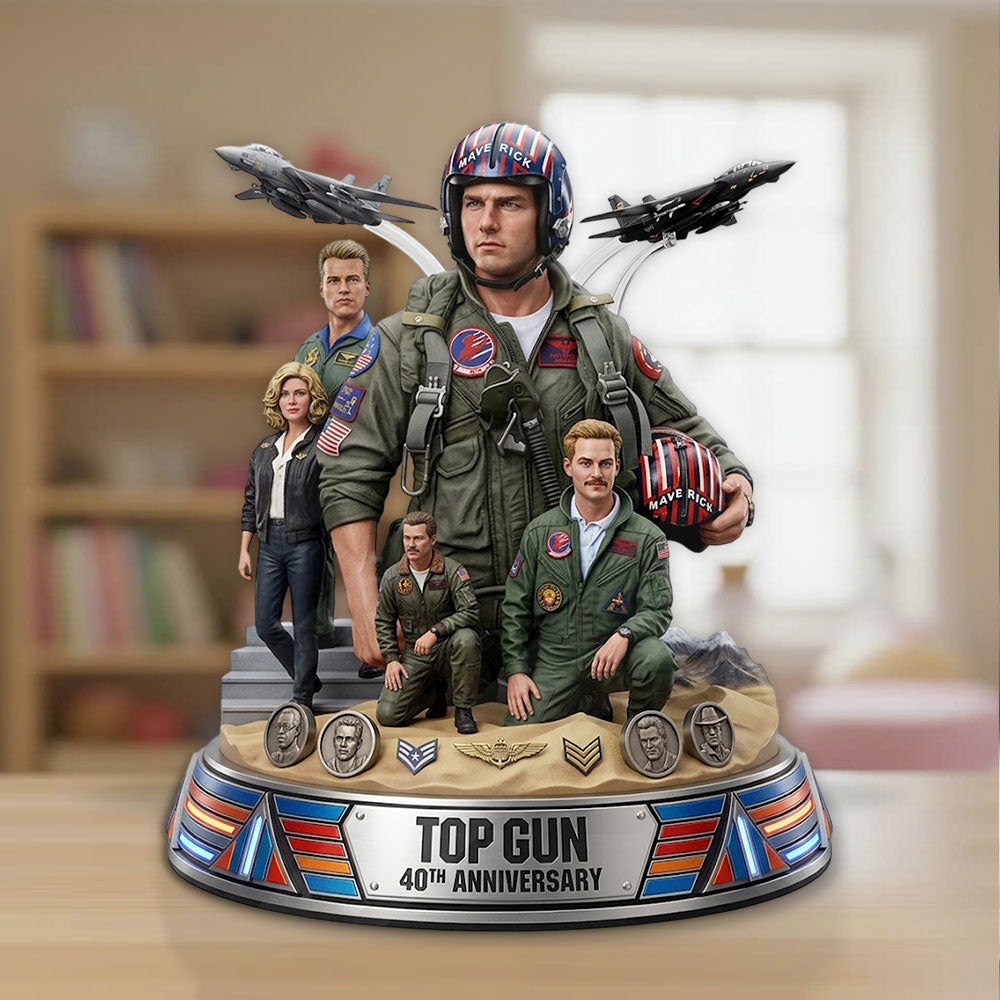 Top Gun 40th Anniversary Shape Acrylic Plaque – TMTHU5514