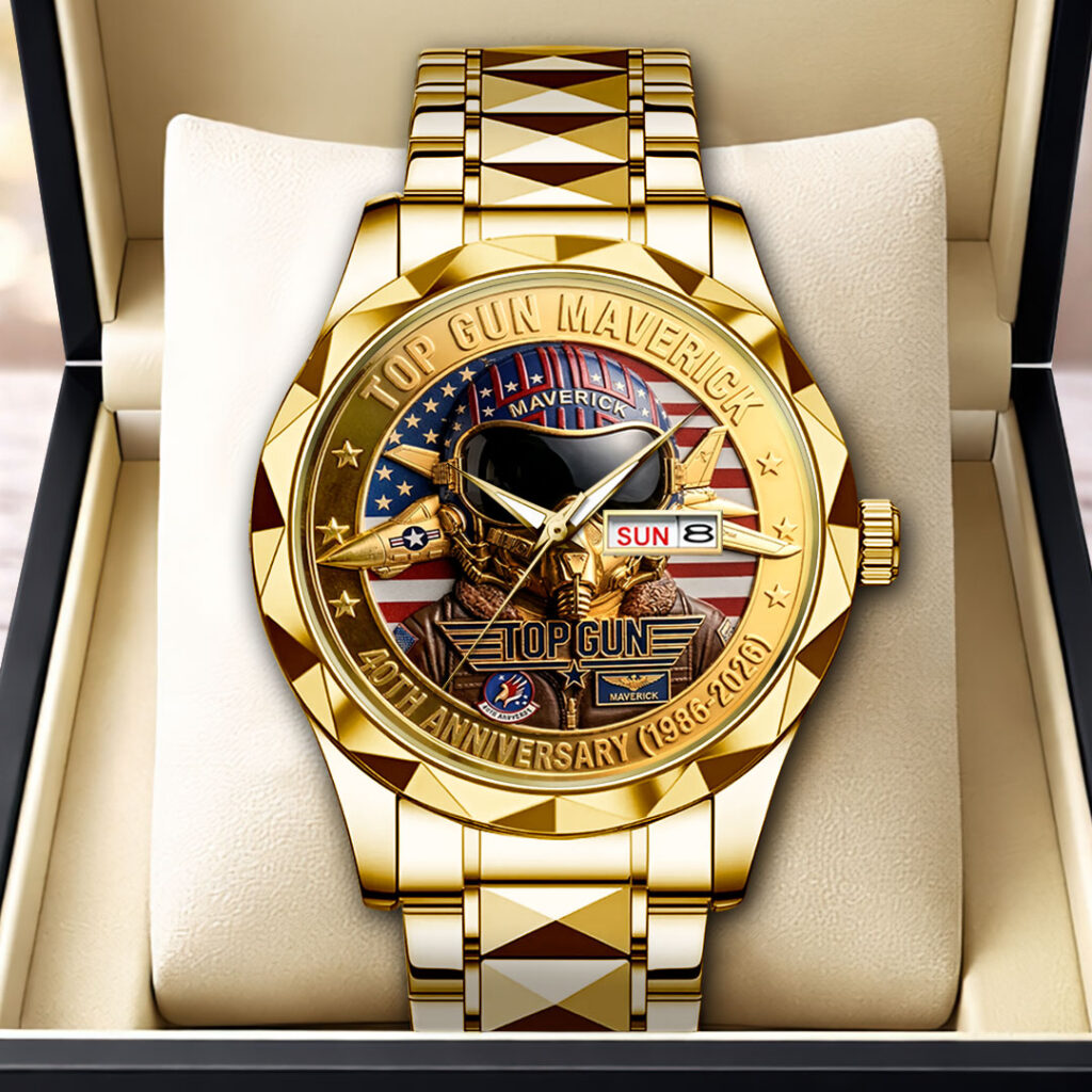 Top Gun 40th Anniversary Alloy Luxury Quartz Watch - HOATT17700
