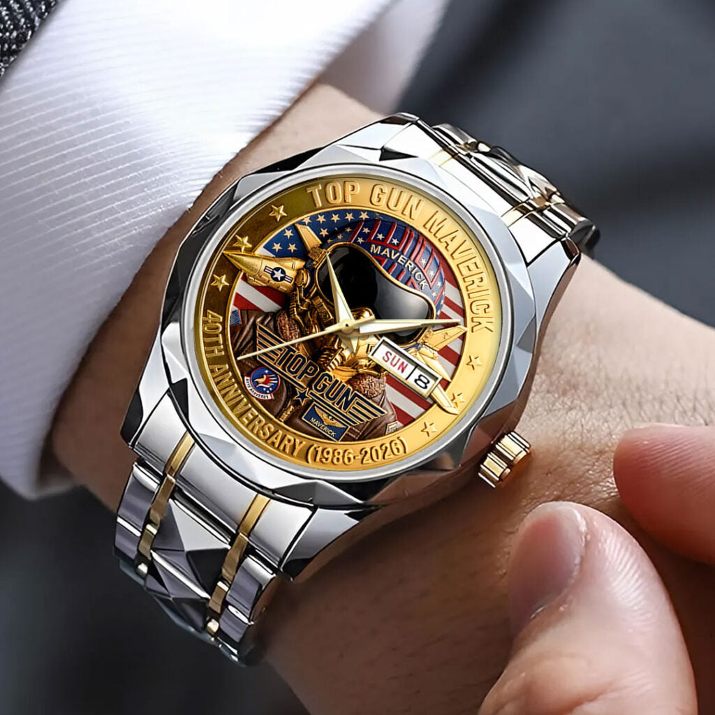Top Gun 40th Anniversary Alloy Luxury Quartz Watch - HOATT17700