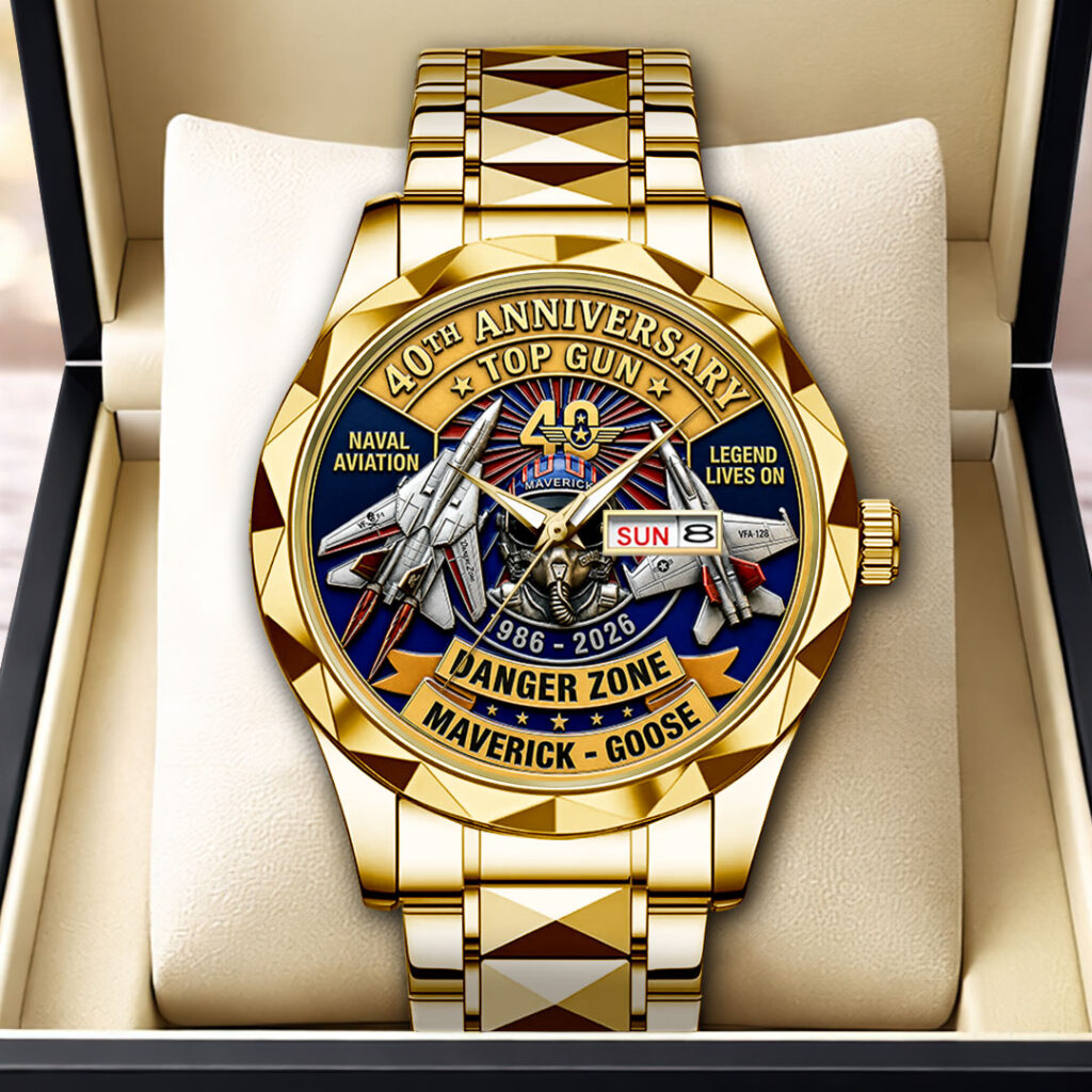 Top Gun 40th Anniversary Alloy Luxury Quartz Watch - HOATT17701