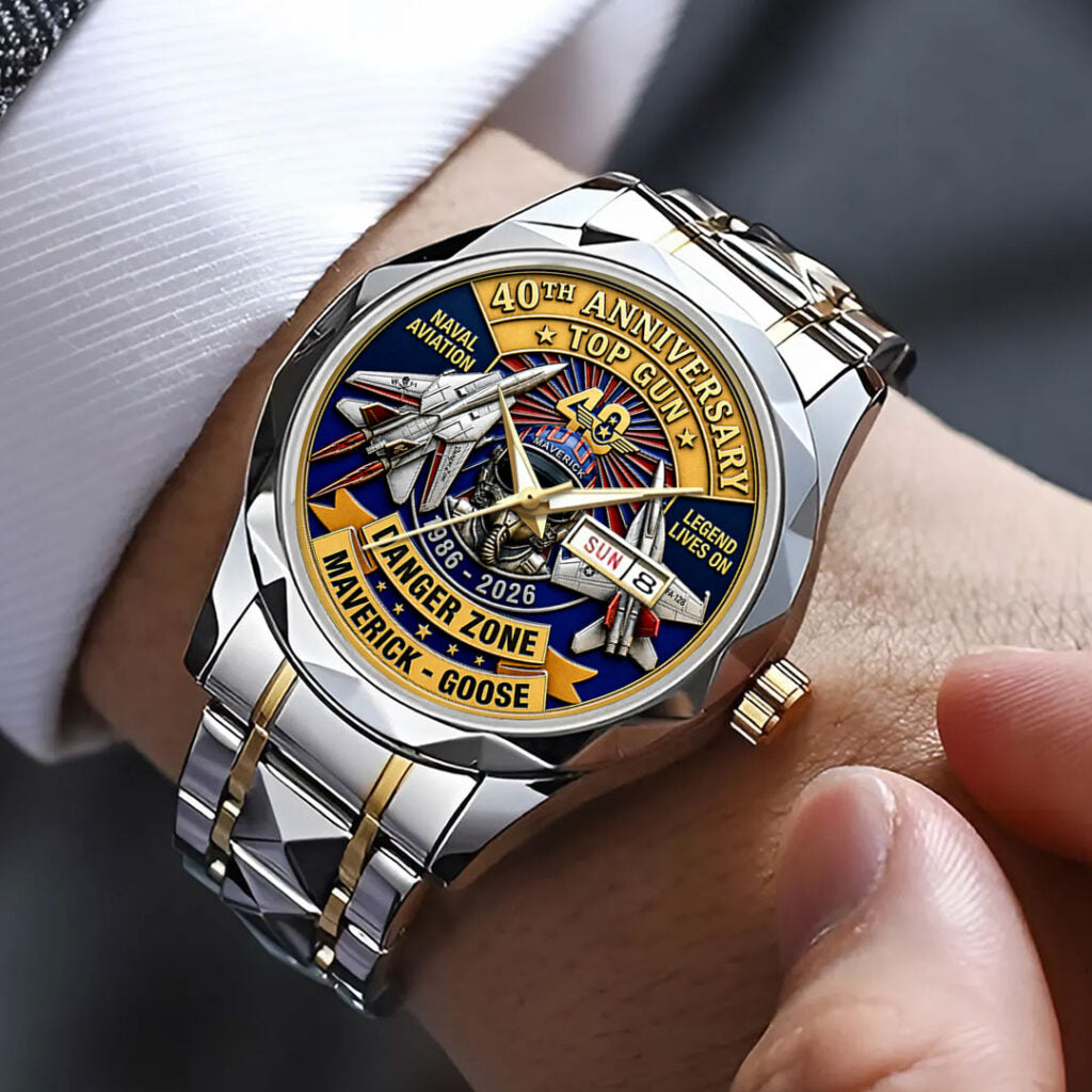 Top Gun 40th Anniversary Alloy Luxury Quartz Watch - HOATT17701