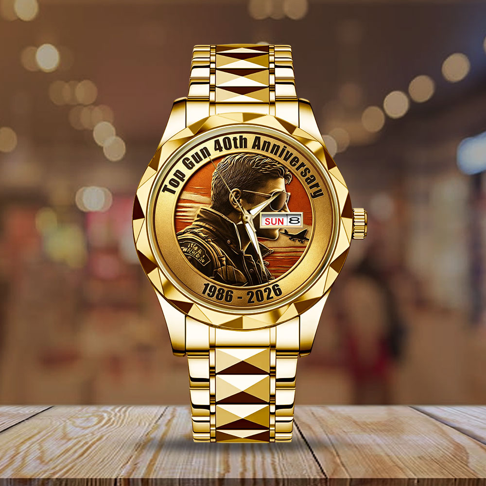 Top Gun 40th Anniversary Alloy Luxury Quartz Watch - TMTHU2913