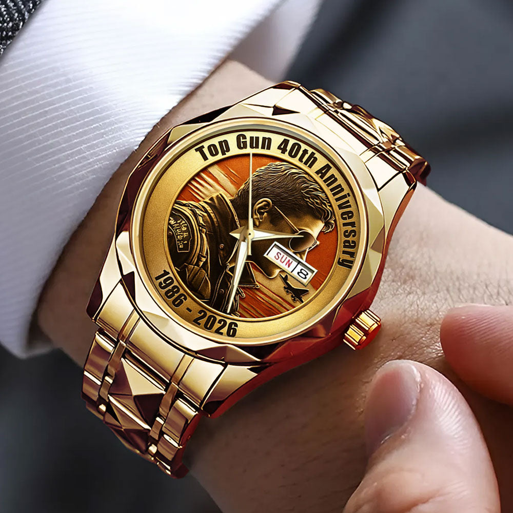 Top Gun 40th Anniversary Alloy Luxury Quartz Watch - TMTHU2913