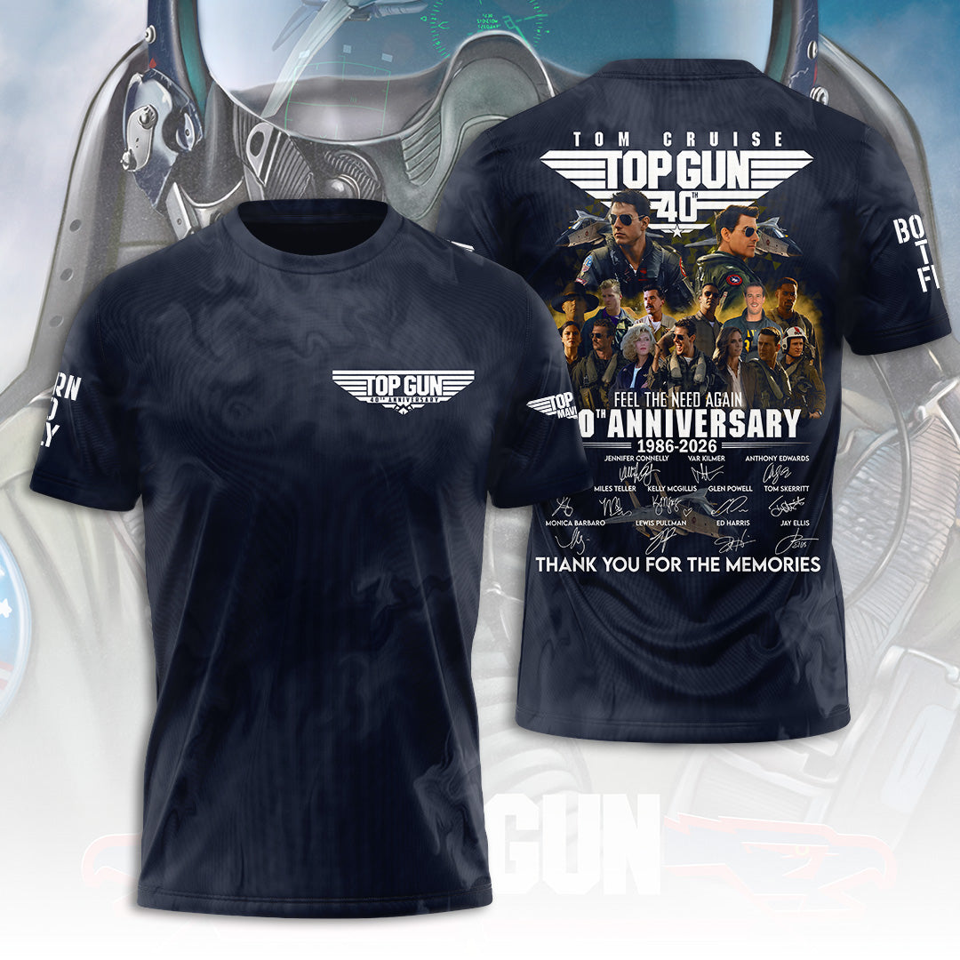 Top Gun 40th Anniversary 3D Apparel – TANTN22686
