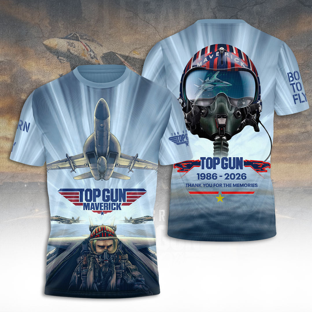 Top Gun 40th Anniversary 3D Apparel – TANTN23108