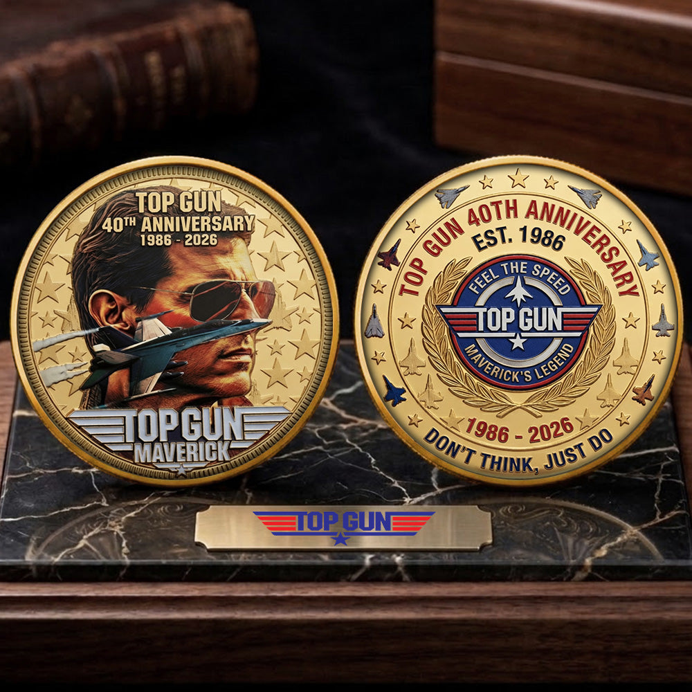 Top Gun 40th Anniversary Commemorative Coin – TMTHU5575