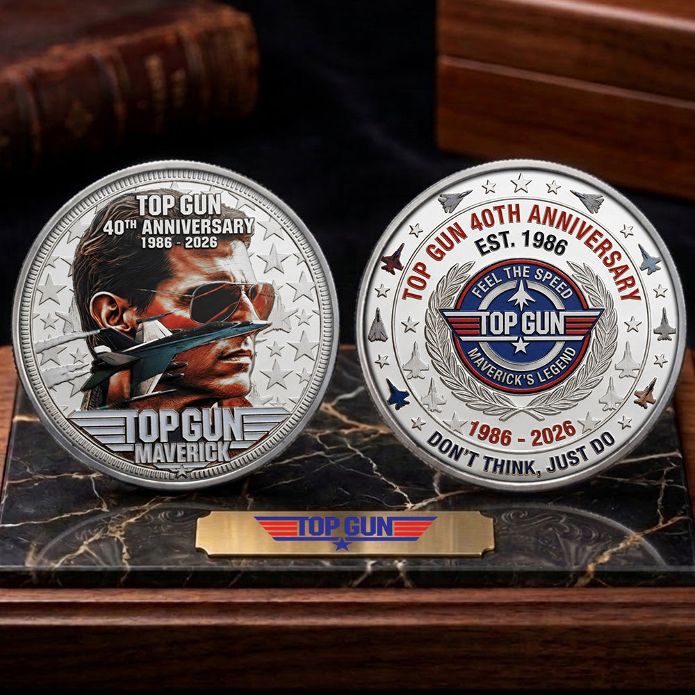 Top Gun 40th Anniversary Commemorative Coin – TMTHU5575