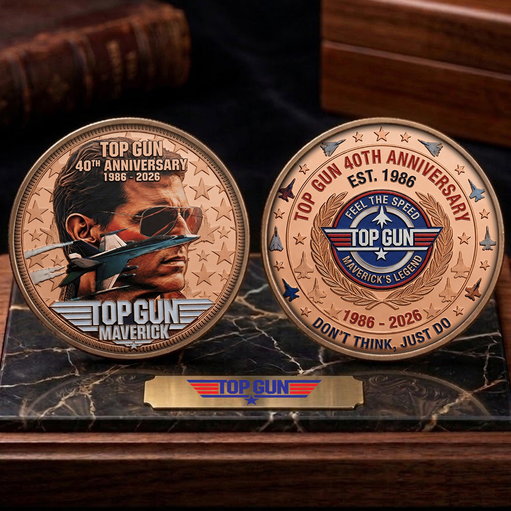 Top Gun 40th Anniversary Commemorative Coin – TMTHU5575