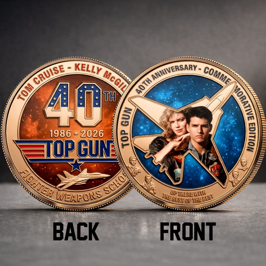 Top Gun 40th Anniversary Commemorative Coin – TMTHU5576