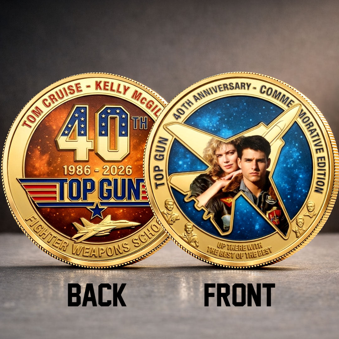 Top Gun 40th Anniversary Commemorative Coin – TMTHU5576