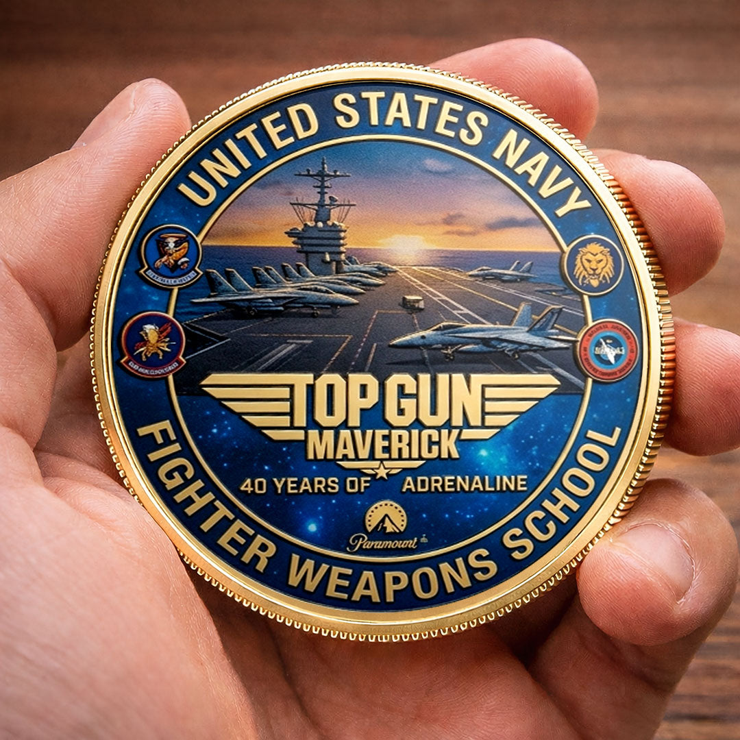 Top Gun 40th Anniversary Commemorative Coin – TMTHU5577