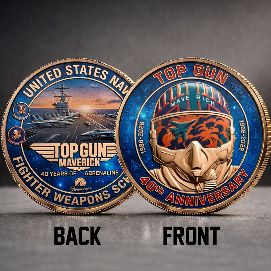 Top Gun 40th Anniversary Commemorative Coin – TMTHU5577