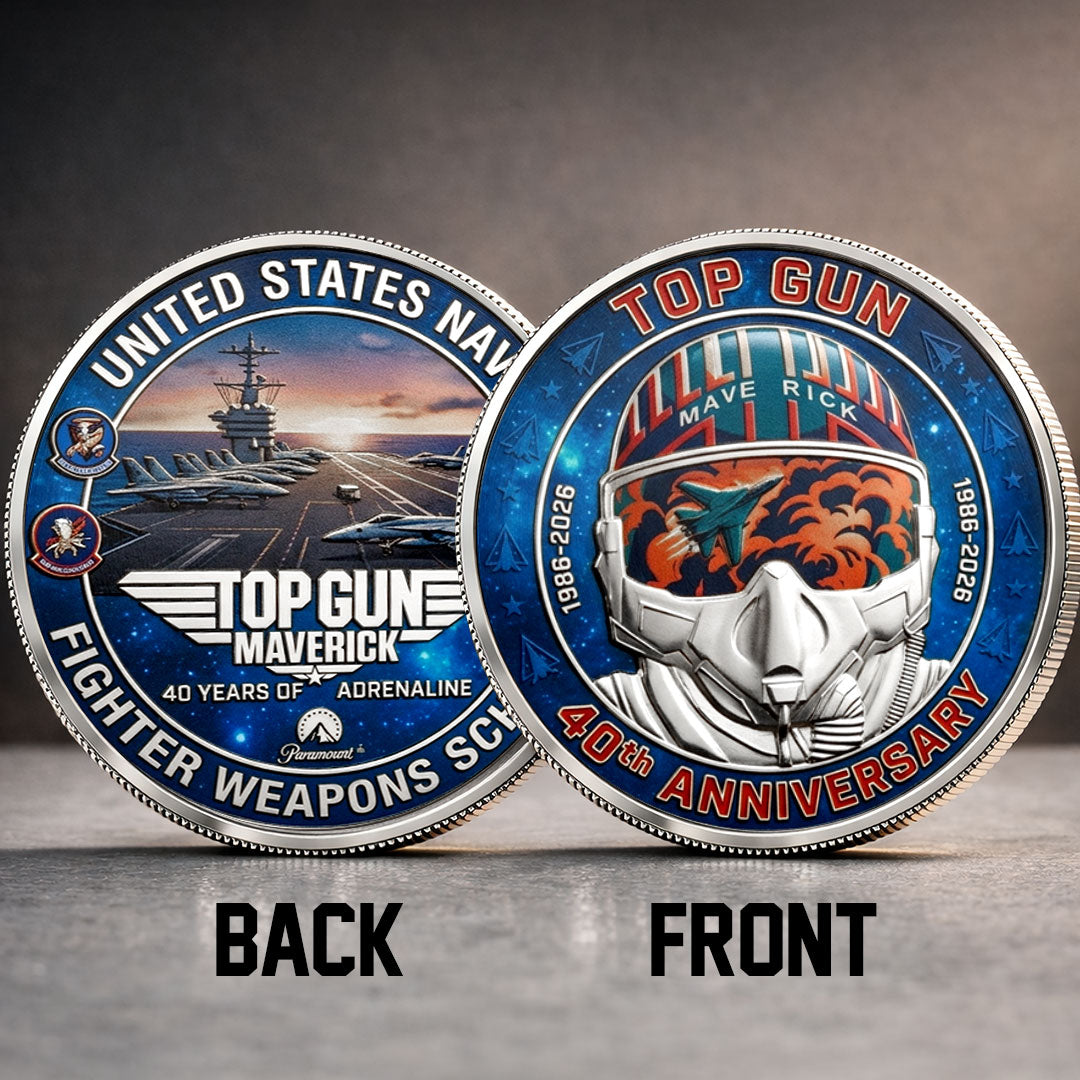 Top Gun 40th Anniversary Commemorative Coin – TMTHU5577