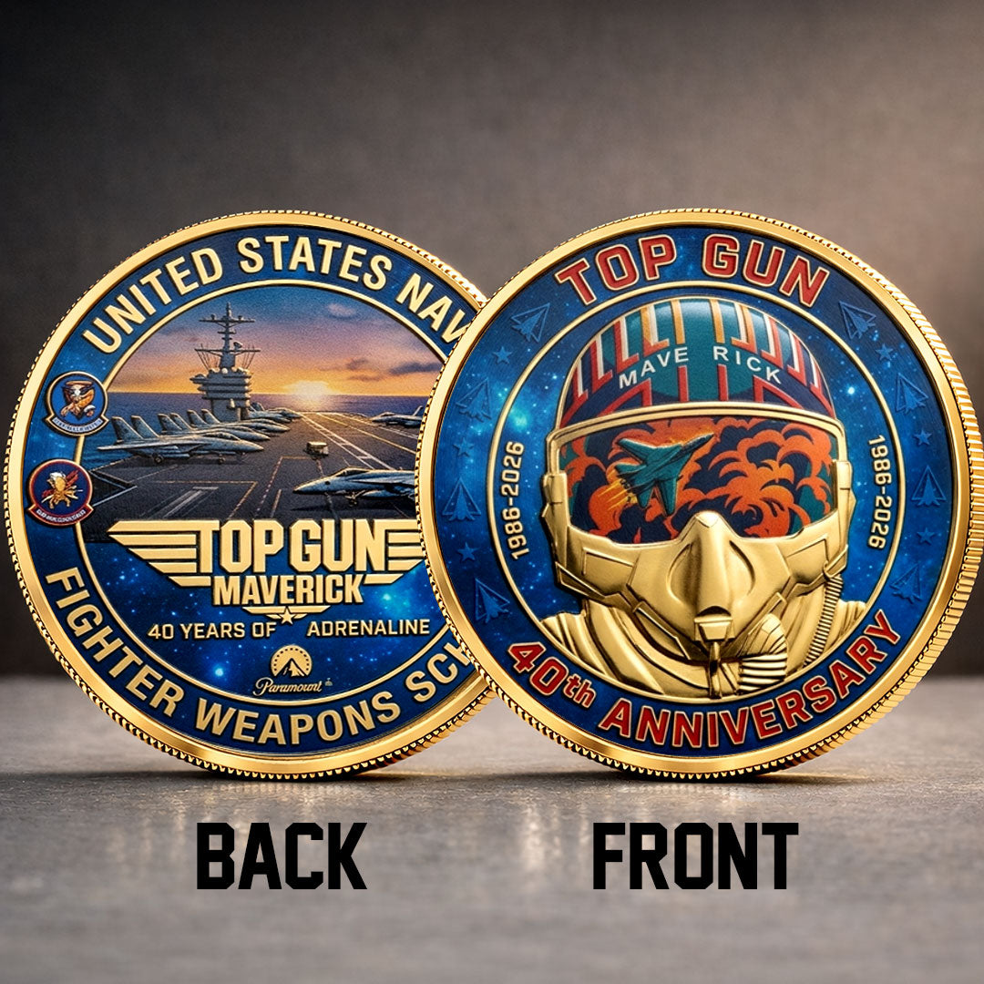 Top Gun 40th Anniversary Commemorative Coin – TMTHU5577