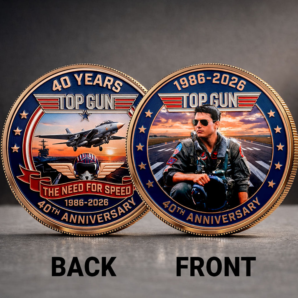 Top Gun 40th Anniversary Commemorative Coin – HOATT17695