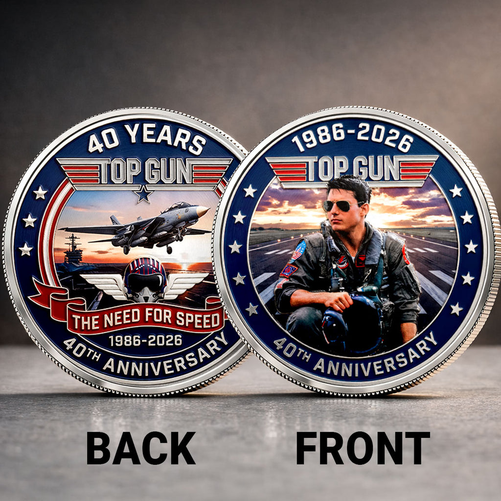 Top Gun 40th Anniversary Commemorative Coin – HOATT17695