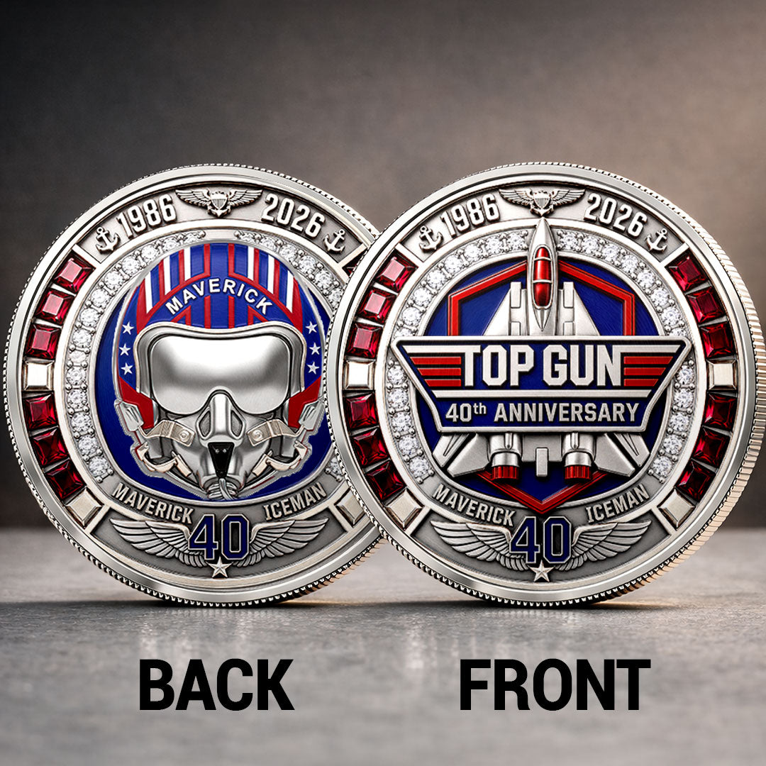 Top Gun 40th Anniversary Commemorative Coin – HOATT17991