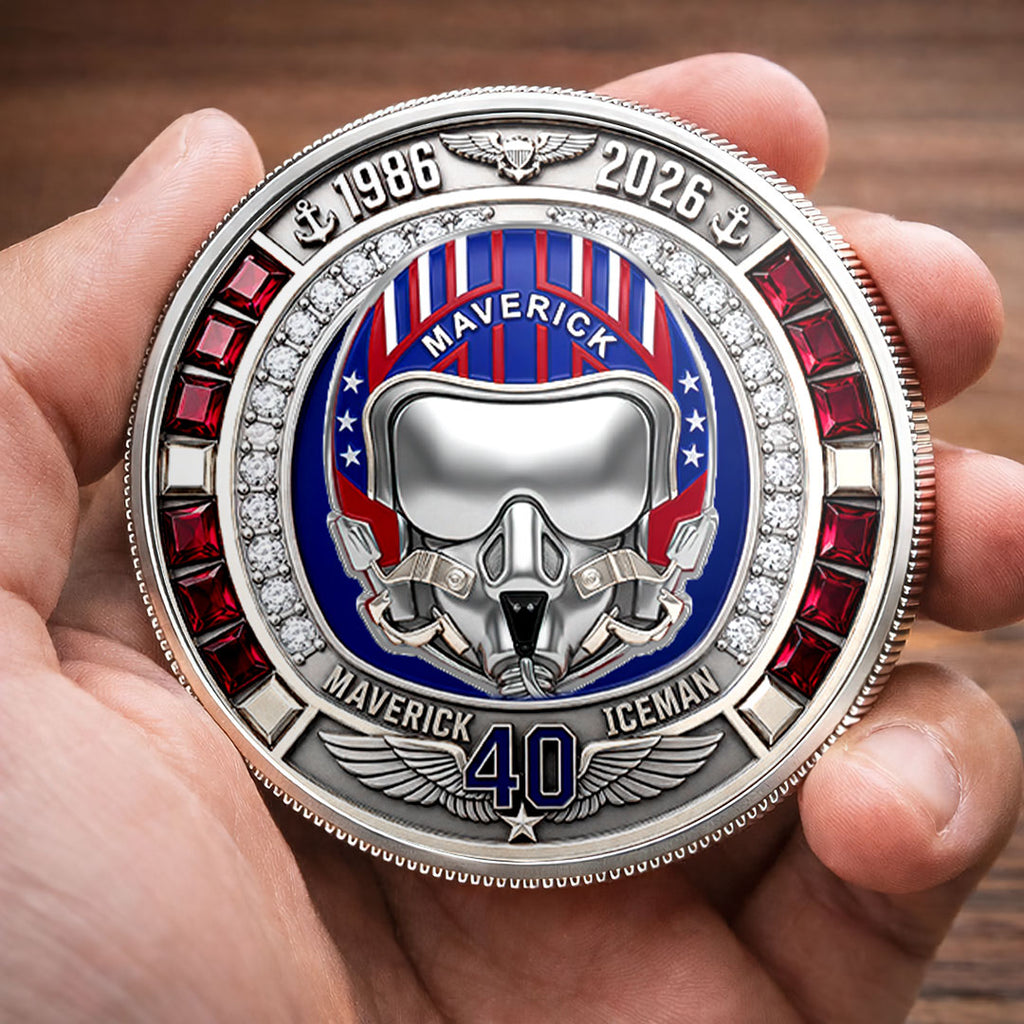 Top Gun 40th Anniversary Commemorative Coin – HOATT17991