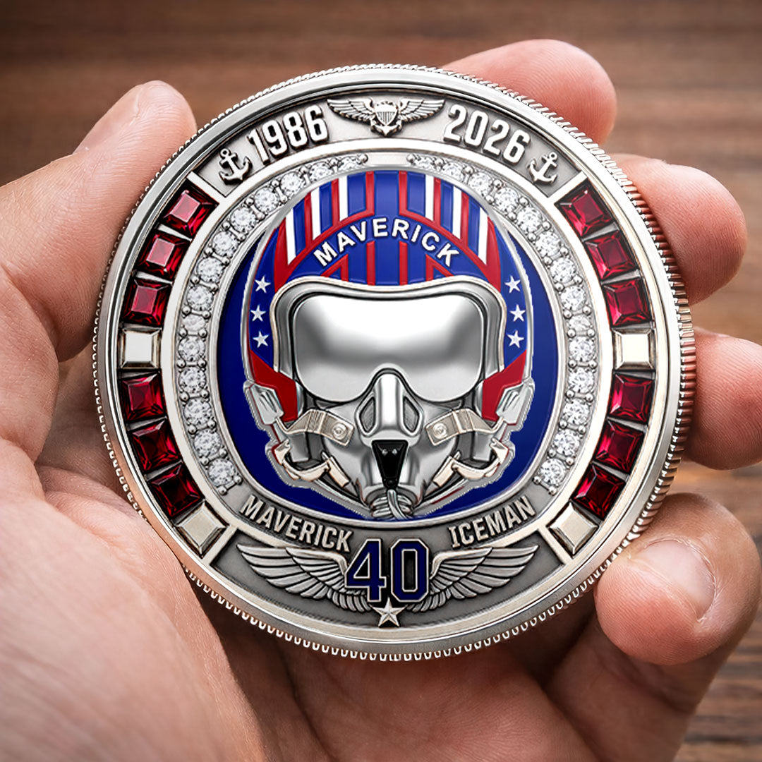 Top Gun 40th Anniversary Commemorative Coin – HOATT17991