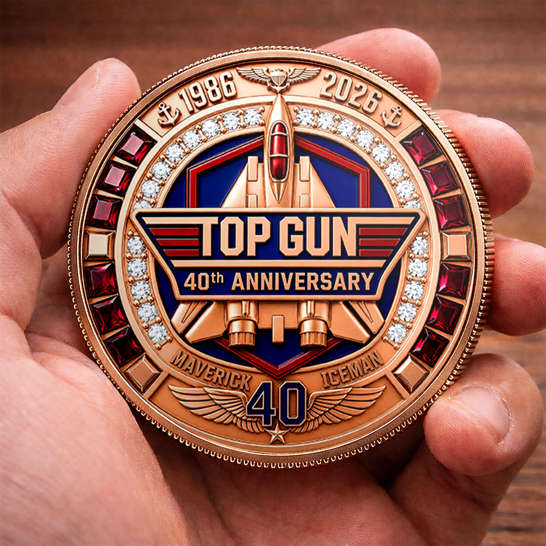 Top Gun 40th Anniversary Commemorative Coin – HOATT17991