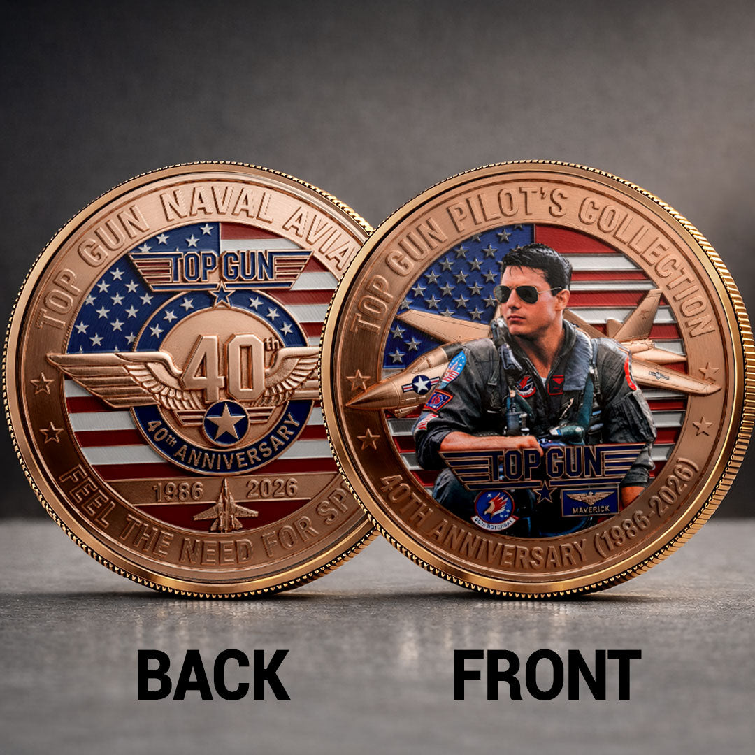 Top Gun 40th Anniversary Commemorative Coin – HOATT17992