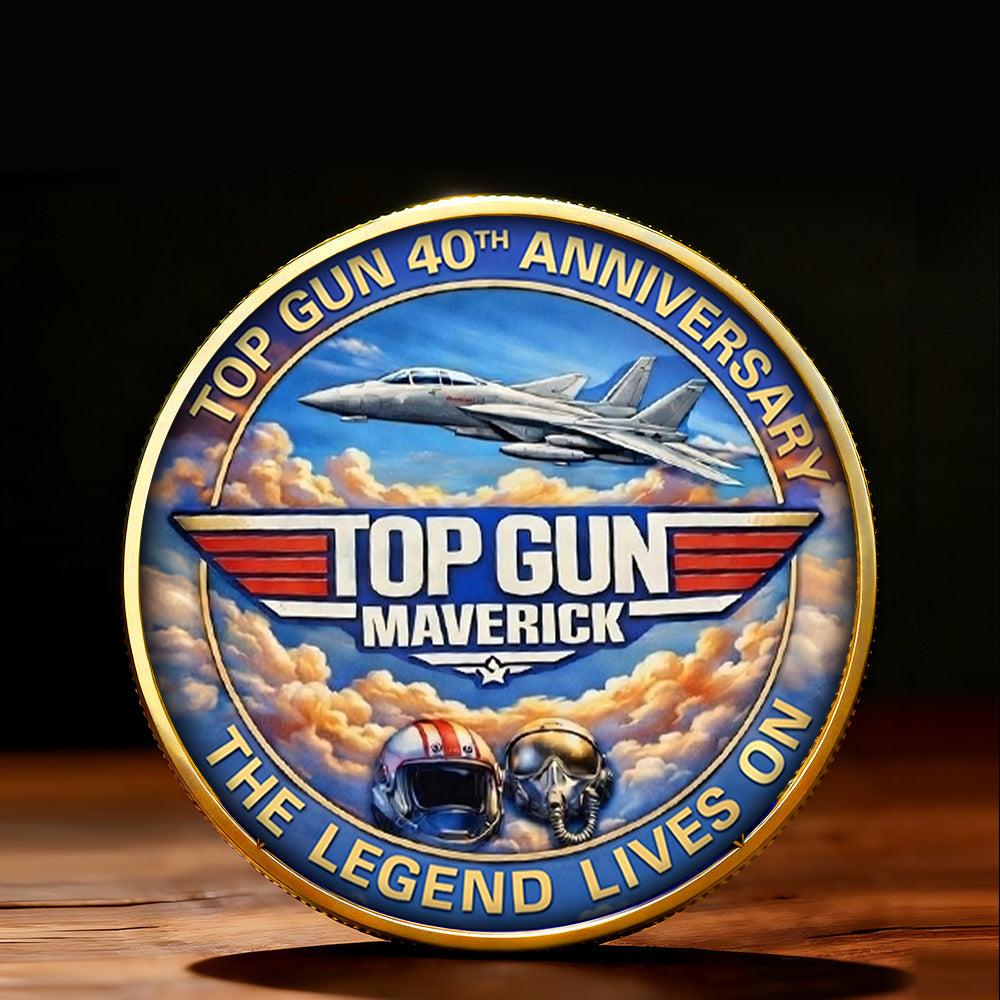 Top Gun 40th Anniversary Commemorative Coin – TMTHU4361