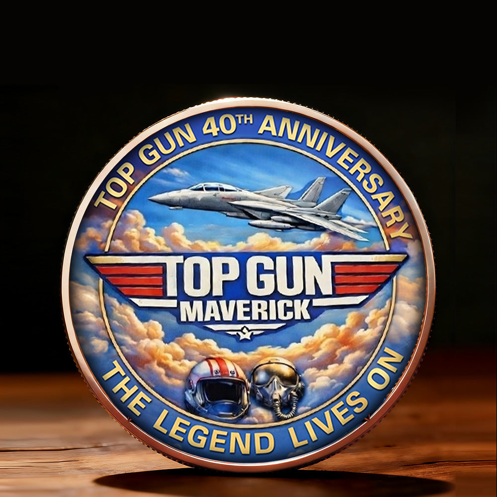 Top Gun 40th Anniversary Commemorative Coin – TMTHU4361