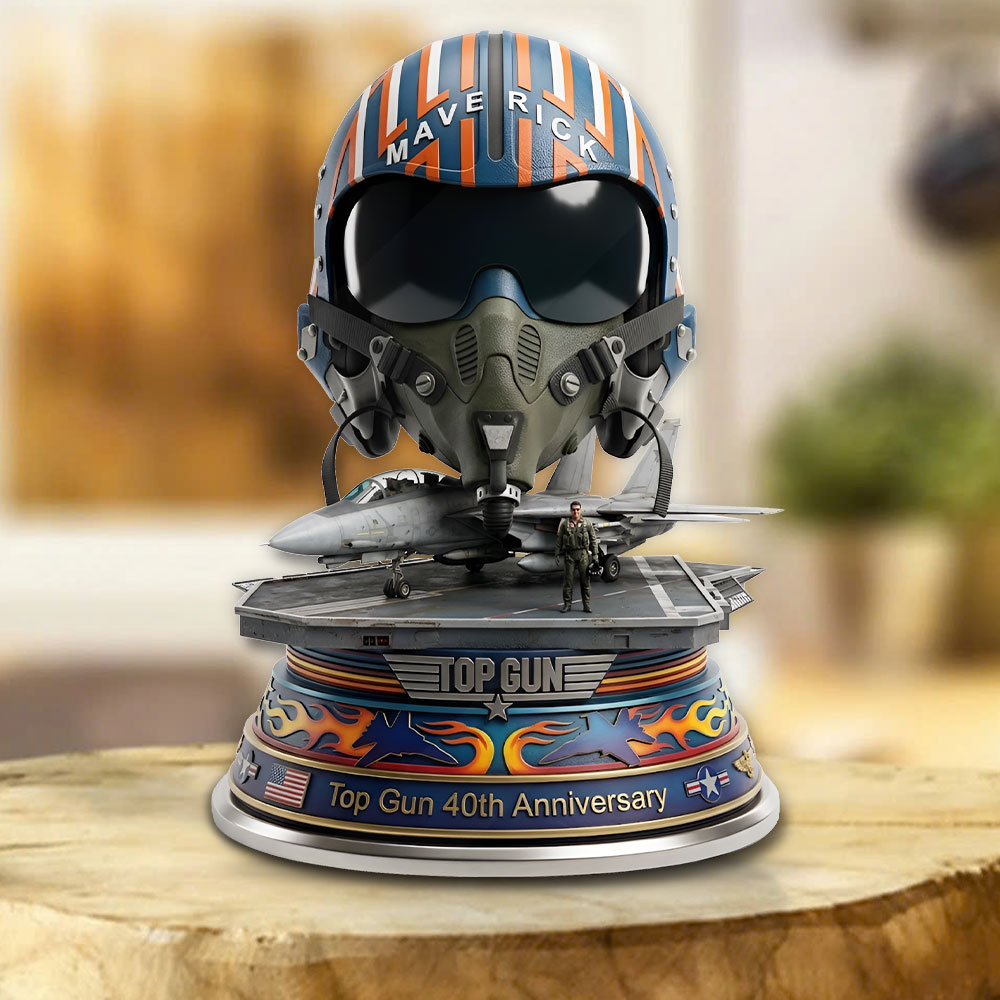 Top Gun 40th Anniversary Custom Shape Acrylic Plaque – TMTHU5941
