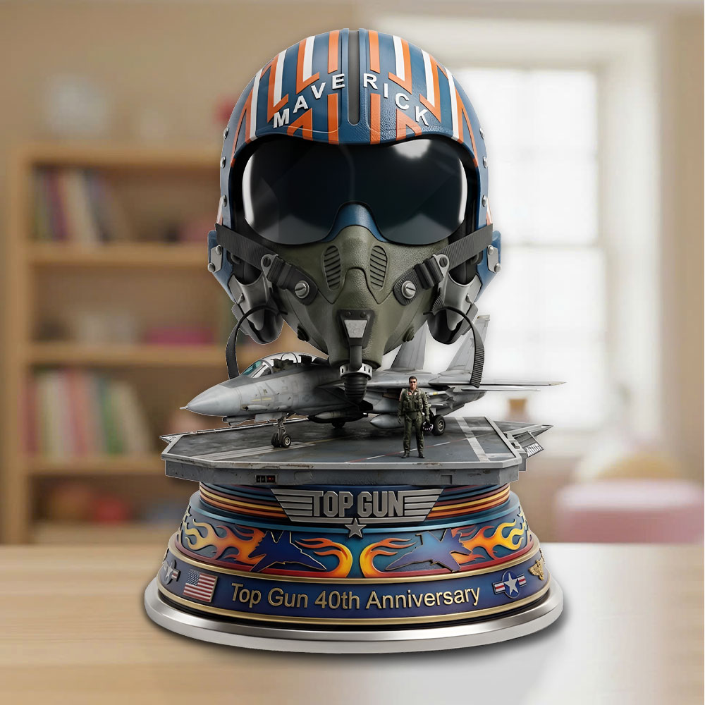 Top Gun 40th Anniversary Custom Shape Acrylic Plaque – TMTHU5941