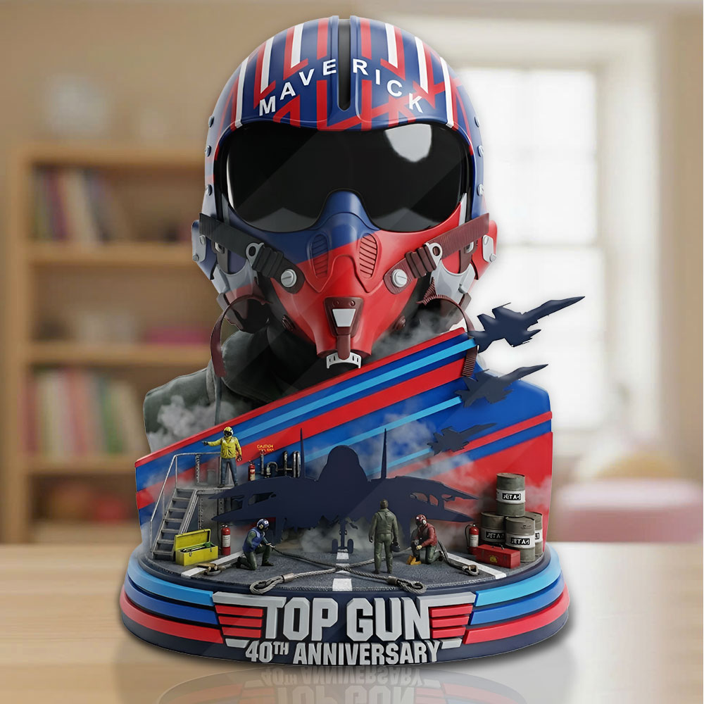 Top Gun 40th Anniversary Custom Shape Acrylic Plaque – TMTHU6199
