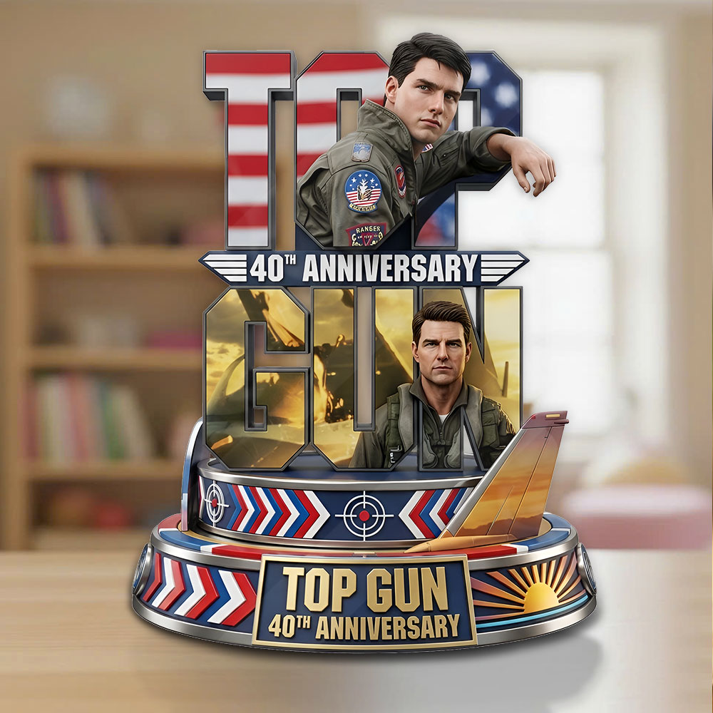 Top Gun 40th Anniversary Custom Shape Acrylic Plaque – TMTHU6215