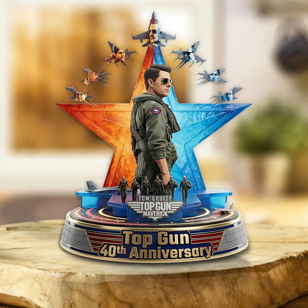 Top Gun 40th Anniversary Custom Shape Acrylic Plaque – TMTHU6216