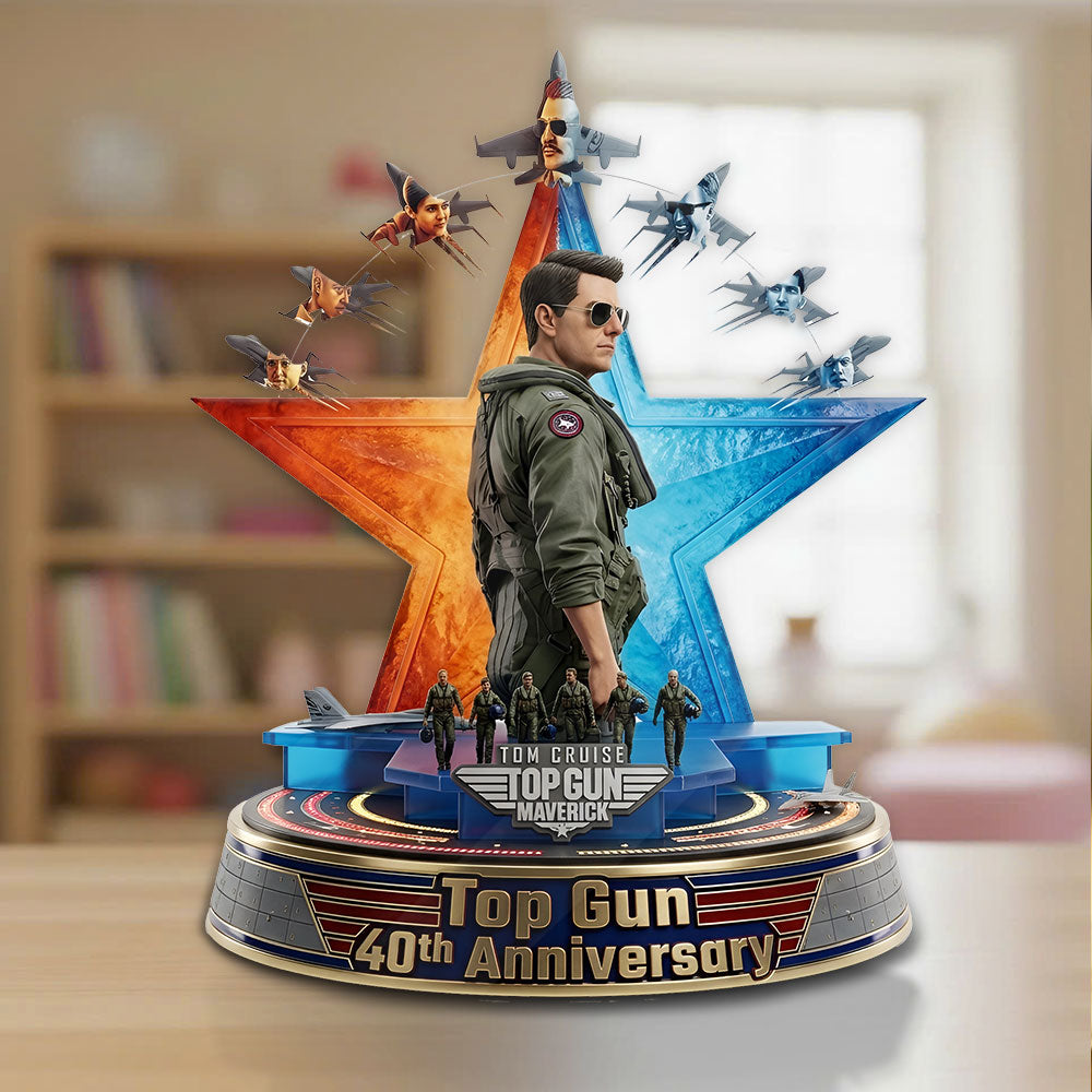 Top Gun 40th Anniversary Custom Shape Acrylic Plaque – TMTHU6216