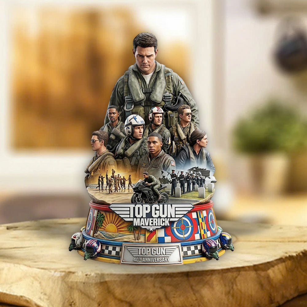 Top Gun 40th Anniversary Custom Shape Acrylic Plaque – TMTHU6218