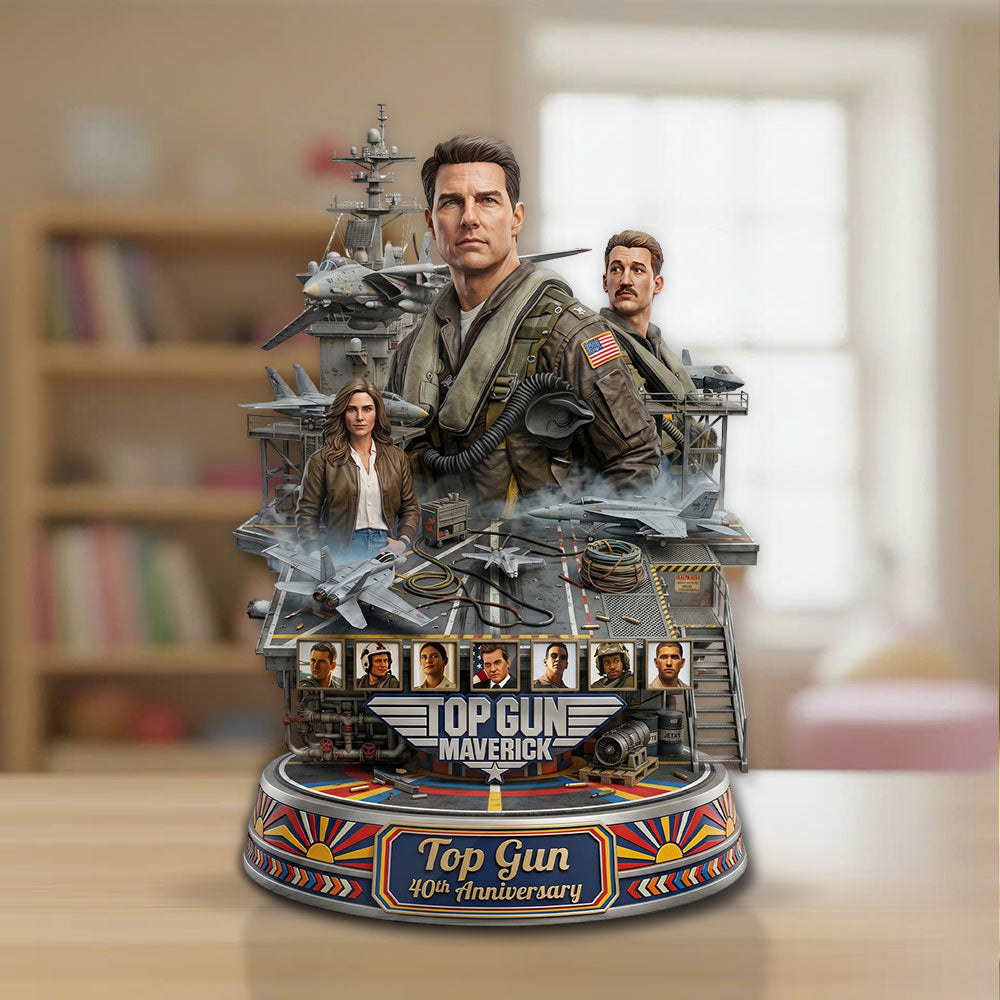 Top Gun 40th Anniversary Custom Shape Acrylic Plaque – TMTHU6220